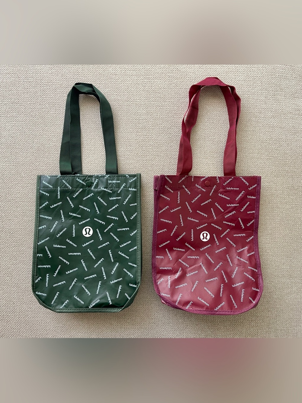 Lululemon Reusable Shopping Bags